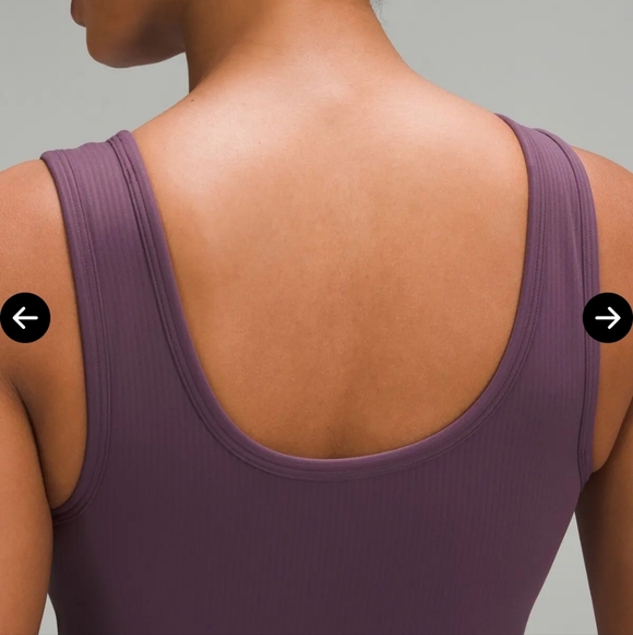 Lululemon Wunder Train Scoop-Neck Ribbed Tank Top Medium Support B/C Cup - 6 - Picture 5 of 12